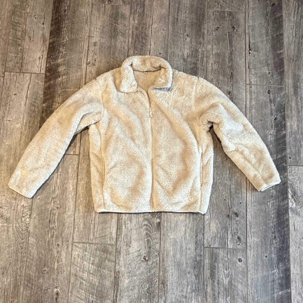 Men’s Uniquo Cozy Cream Fleece Jacket